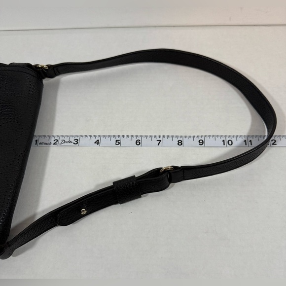 Kate Spade York Street Double Vanessa Noel Leather Hobo Shoulder Bag Black - Picture 16 of 16